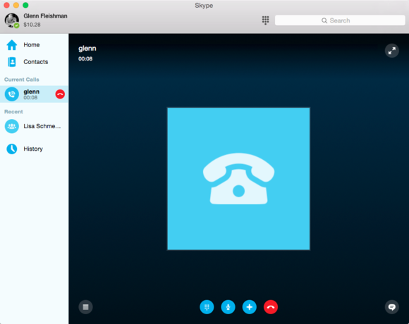 skype for mac options greyed out